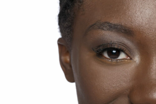 Close up of eye