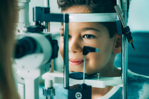 child eye exam